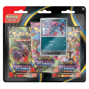 Pokémon Mega Evolution Phantasmal Flames 3-Pack Blister - Sneasel