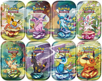 Pokémon Scarlet & Violet Prismatic Evolutions Mini Tin