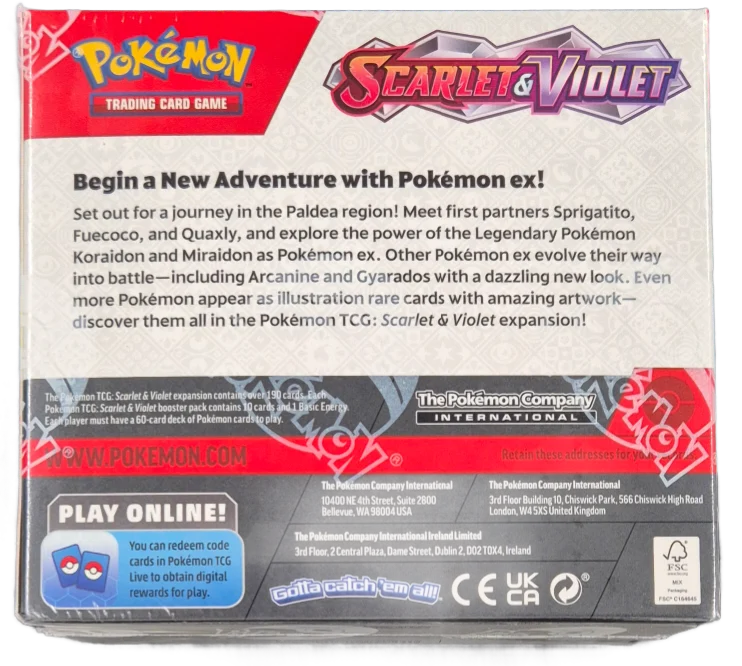 Pokémon Scarlet & Violet Booster Box