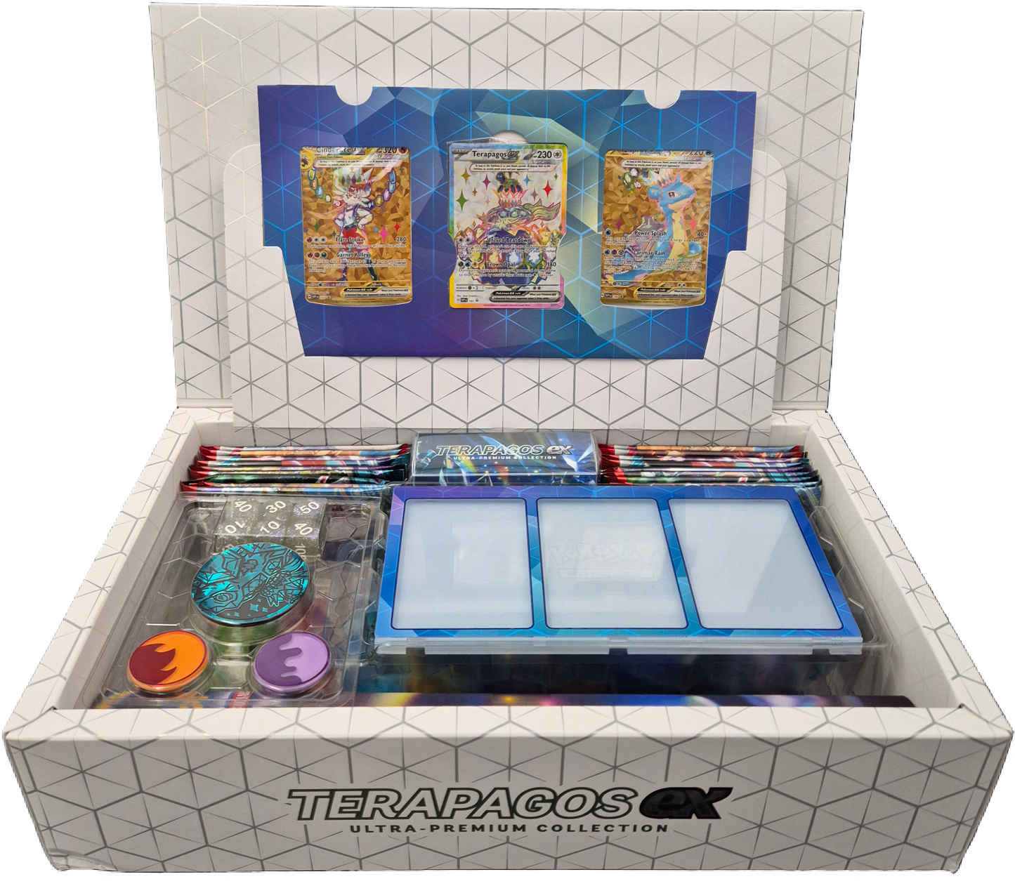 Pokémon TCG: Terapagos EX Ultra Premium Collection