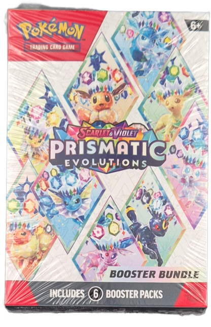 Pokémon Scarlet & Violet Prismatic Evolutions Booster Bundle