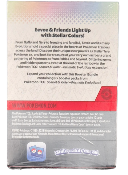 Pokémon Scarlet & Violet Prismatic Evolutions Booster Bundle