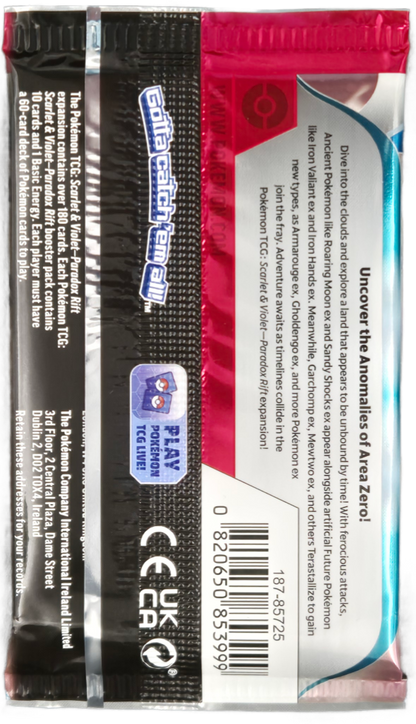 Pokémon Scarlet & Violet Paradox Rift Booster Pack
