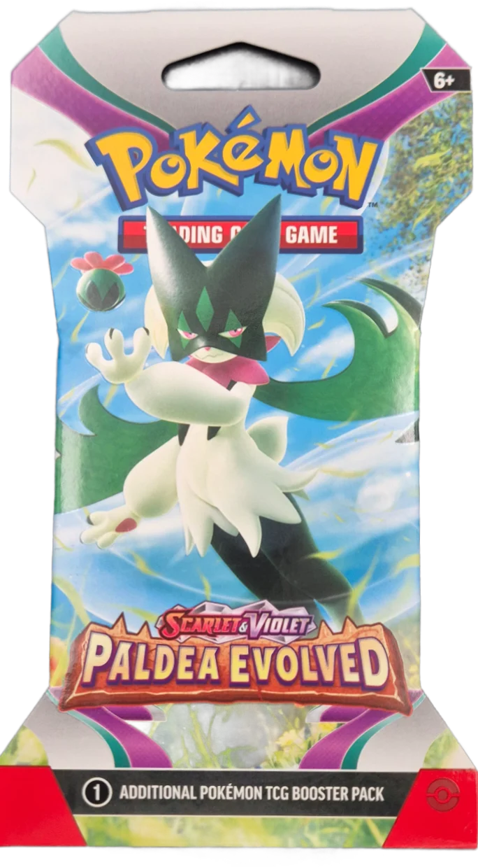 Pokémon Scarlet & Violet Paldea Evolved Sleeved Booster