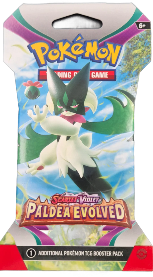 Pokémon Scarlet & Violet Paldea Evolved Sleeved Booster
