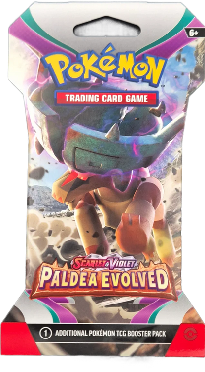 Pokémon Scarlet & Violet Paldea Evolved Sleeved Booster