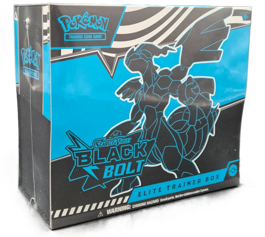 Pokémon Scarlet & Violet Black Bolt Elite Trainer Box SV10.5