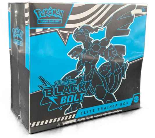 Pokémon Scarlet & Violet Black Bolt Elite Trainer Box SV10.5