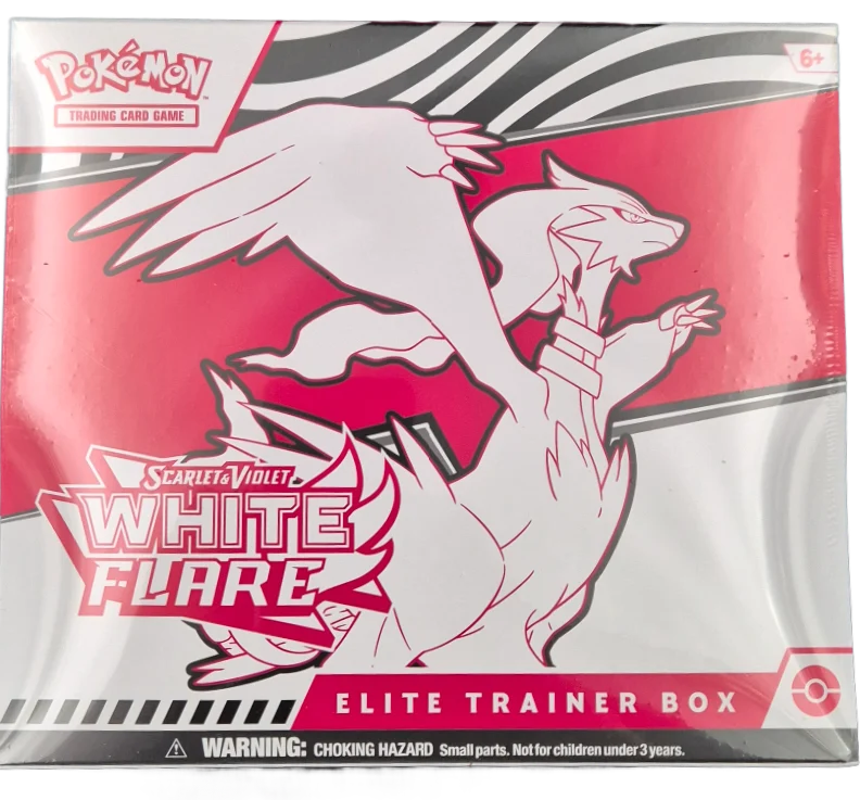 Pokémon Scarlet & Violet White Flare Elite Trainer Box SV10.5