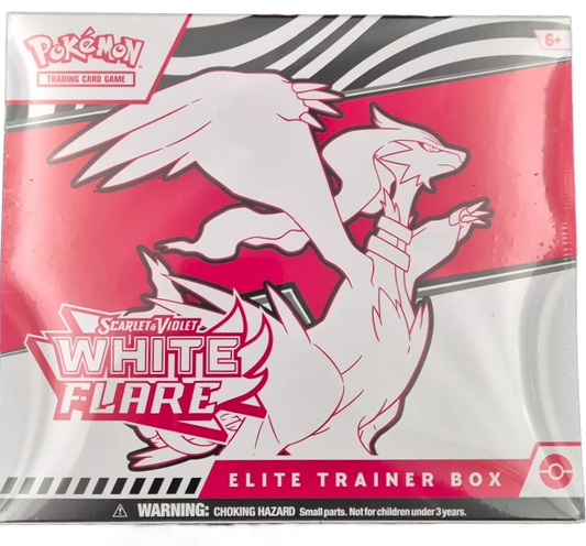 Pokémon Scarlet & Violet White Flare Elite Trainer Box SV10.5
