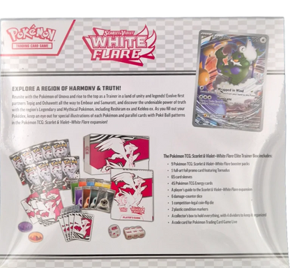Pokémon Scarlet & Violet White Flare Elite Trainer Box SV10.5