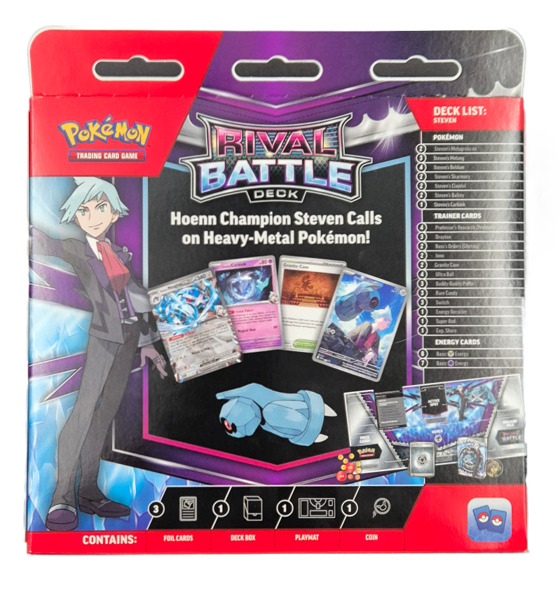 Pokémon TCG: Rival Battle Deck - Steven