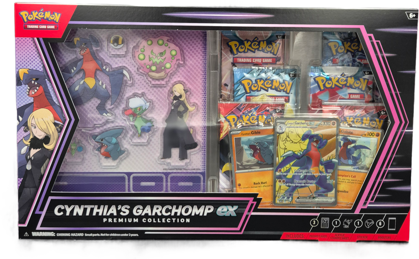 Pokémon TCG: Cynthia's Garchomp EX Premium Collection