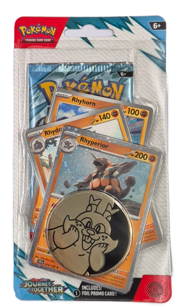 Pokémon Scarlet & Violet Journey Together Premium Checklane Blister - Rhyperior