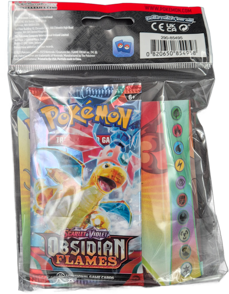 Pokemon TCG: Scarlet & Violet - Obsidian Flames Mini Portfolio