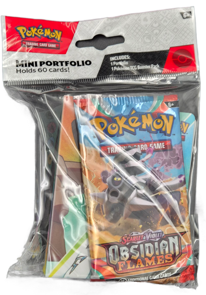 Pokemon TCG: Scarlet & Violet - Obsidian Flames Mini Portfolio