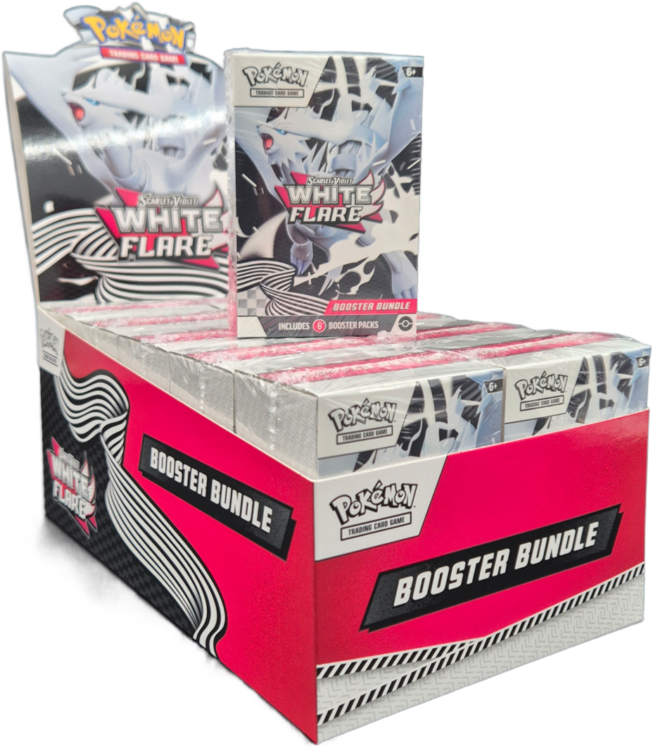 Pokémon Scarlet & Violet White Flare Booster Bundle