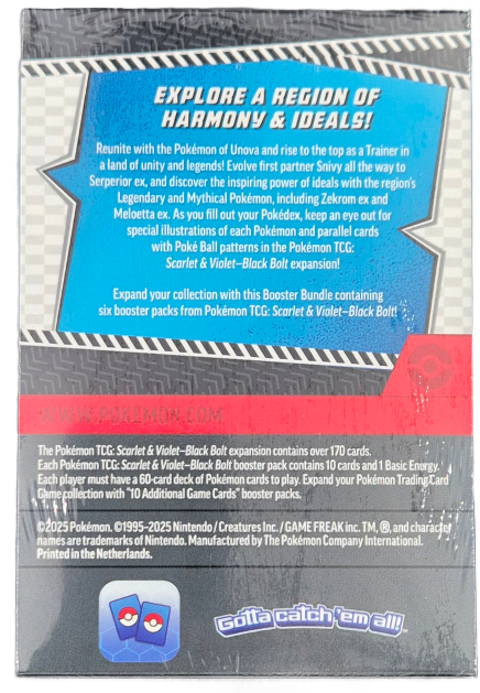 Pokémon Scarlet & Violet Black Bolt Booster Bundle