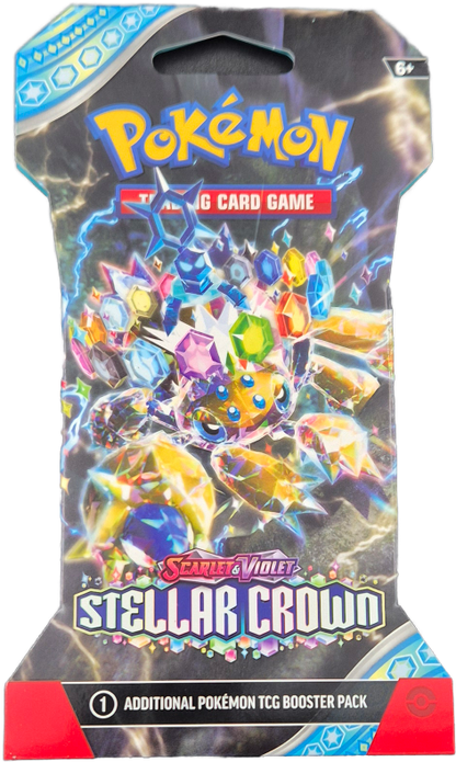 Pokémon Scarlet & Violet Stellar Crown Sleeved Booster