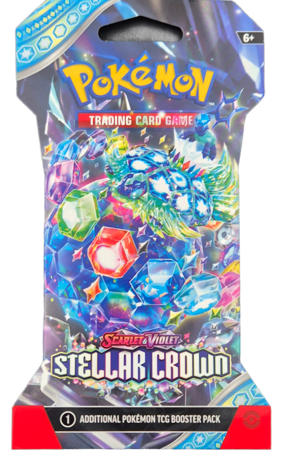 Pokémon Scarlet & Violet Stellar Crown Sleeved Booster