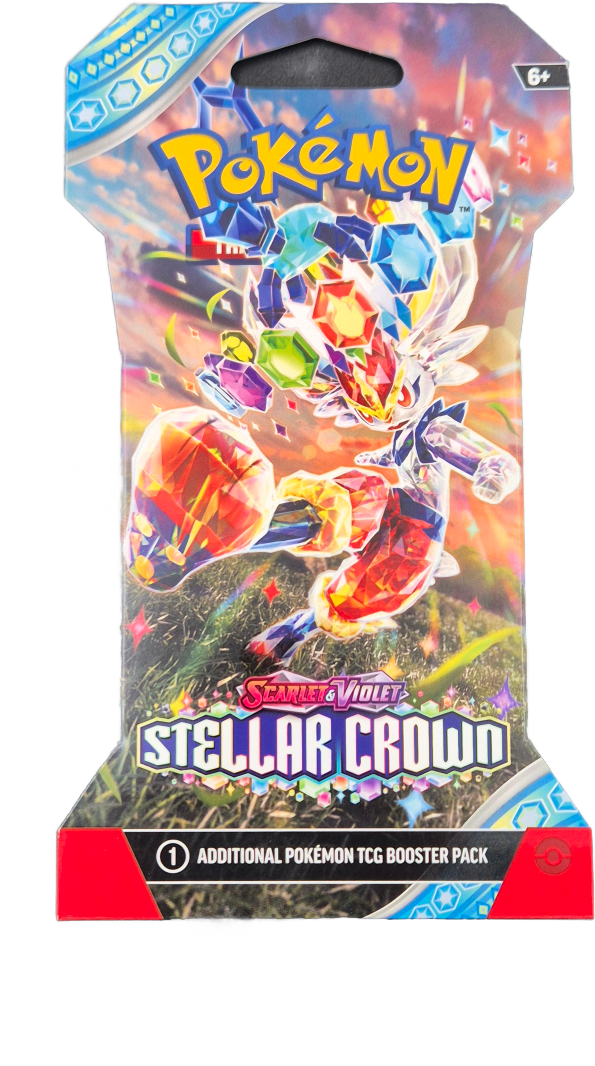 Pokémon Scarlet & Violet Stellar Crown Sleeved Booster