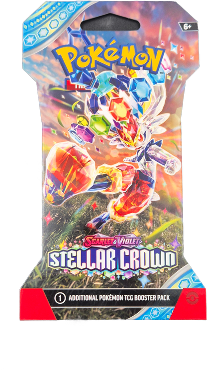 Pokémon Scarlet & Violet Stellar Crown Sleeved Booster