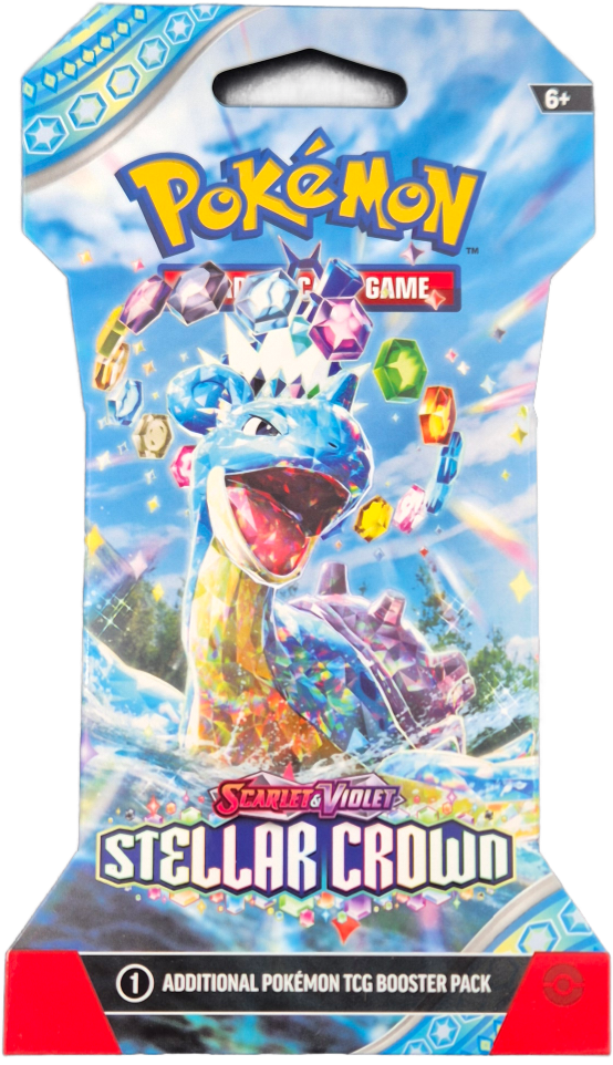 Pokémon Scarlet & Violet Stellar Crown Sleeved Booster