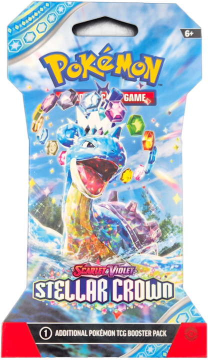 Pokémon Scarlet & Violet Stellar Crown Sleeved Booster