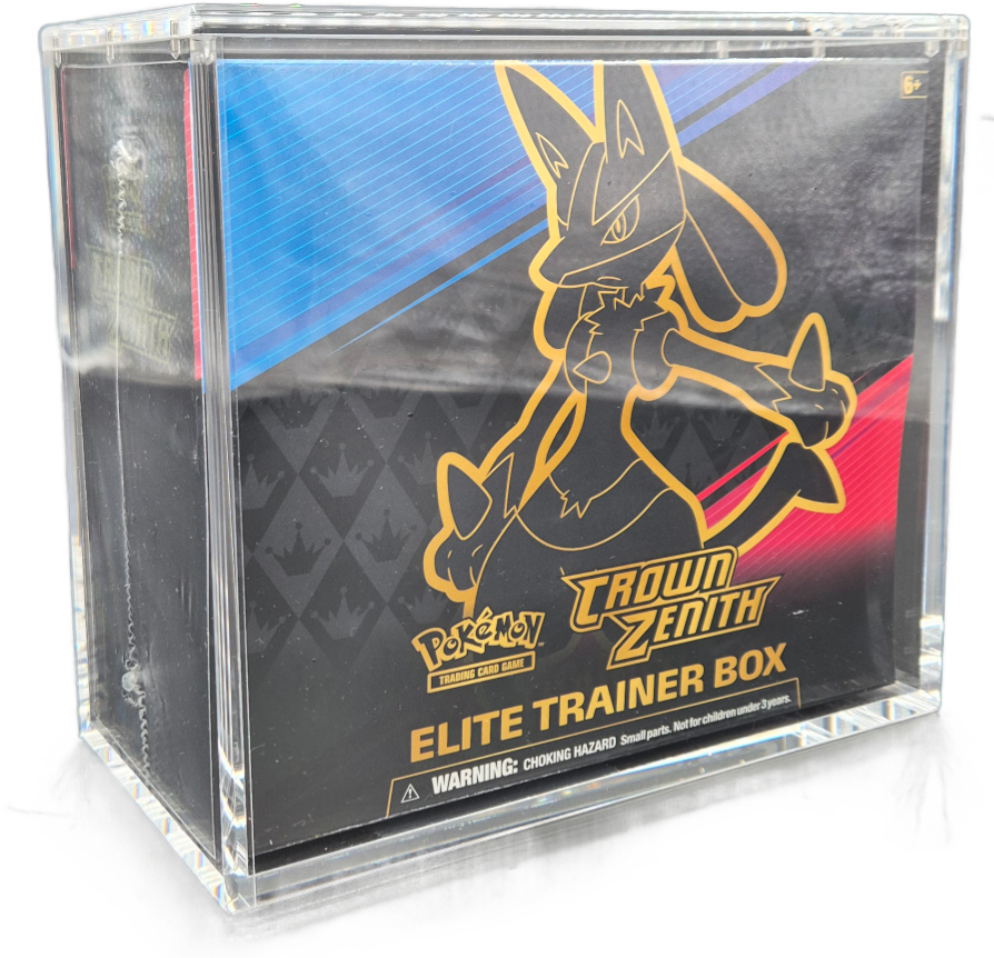 The Acrylic Box - Premium Acrylic Case Pokémon Elite Trainer Box