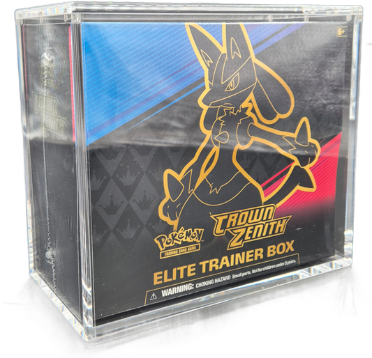 The Acrylic Box - Premium Acrylic Case Pokémon Elite Trainer Box