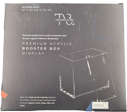 The Acrylic Box - Premium Acrylic Case Pokémon Booster Box