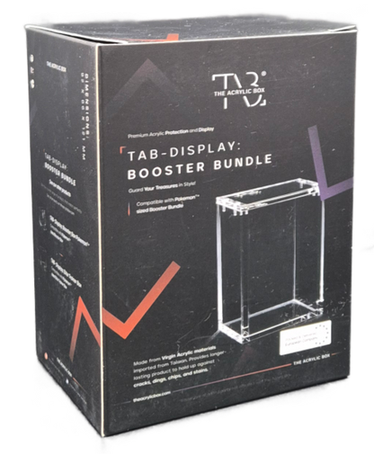 The Acrylic Box - Premium Acrylic Case Pokémon Booster Bundle