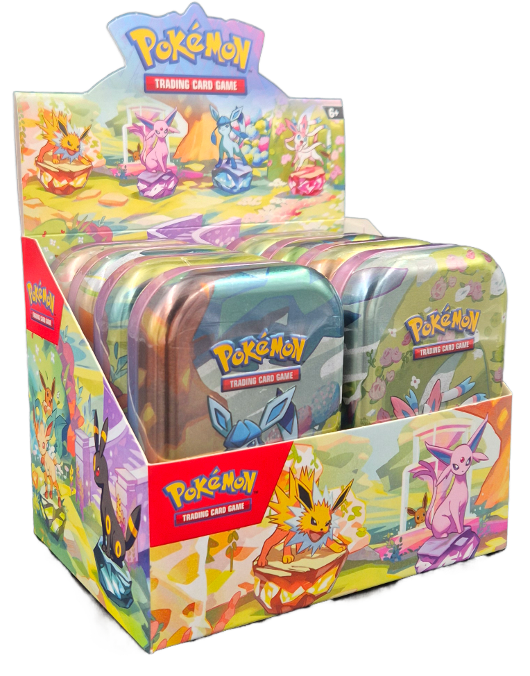 Pokémon Scarlet & Violet Prismatic Evolutions Mini Tin