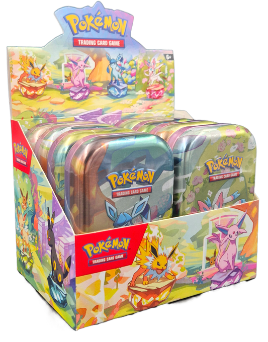 Pokémon Scarlet & Violet Prismatic Evolutions Mini Tin