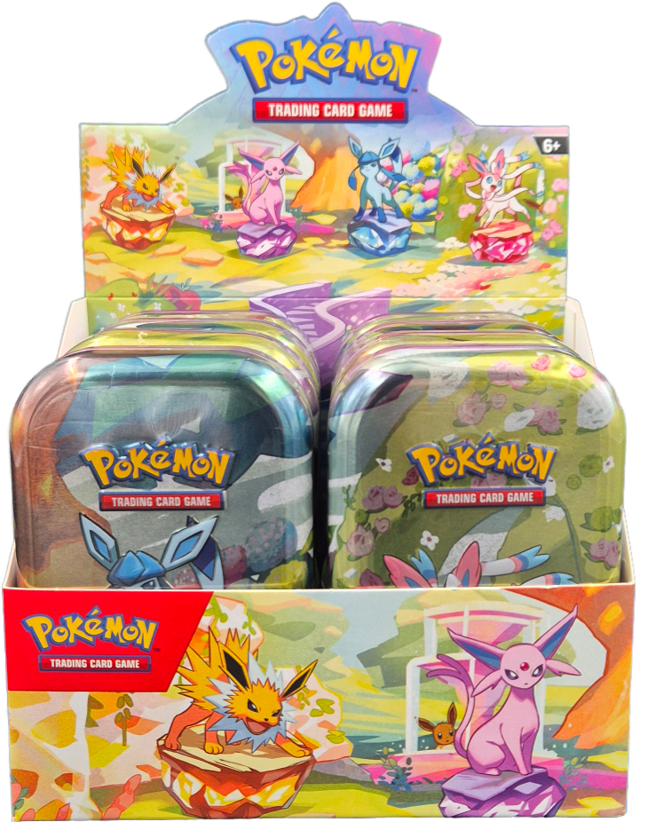 Pokémon Scarlet & Violet Prismatic Evolutions Mini Tin