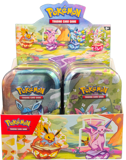 Pokémon Scarlet & Violet Prismatic Evolutions Mini Tin