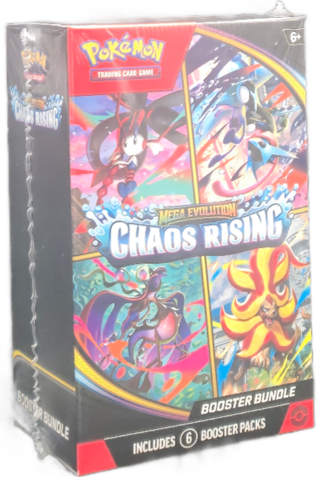 Pokémon Mega Evolution Chaos Rising Booster Bundle