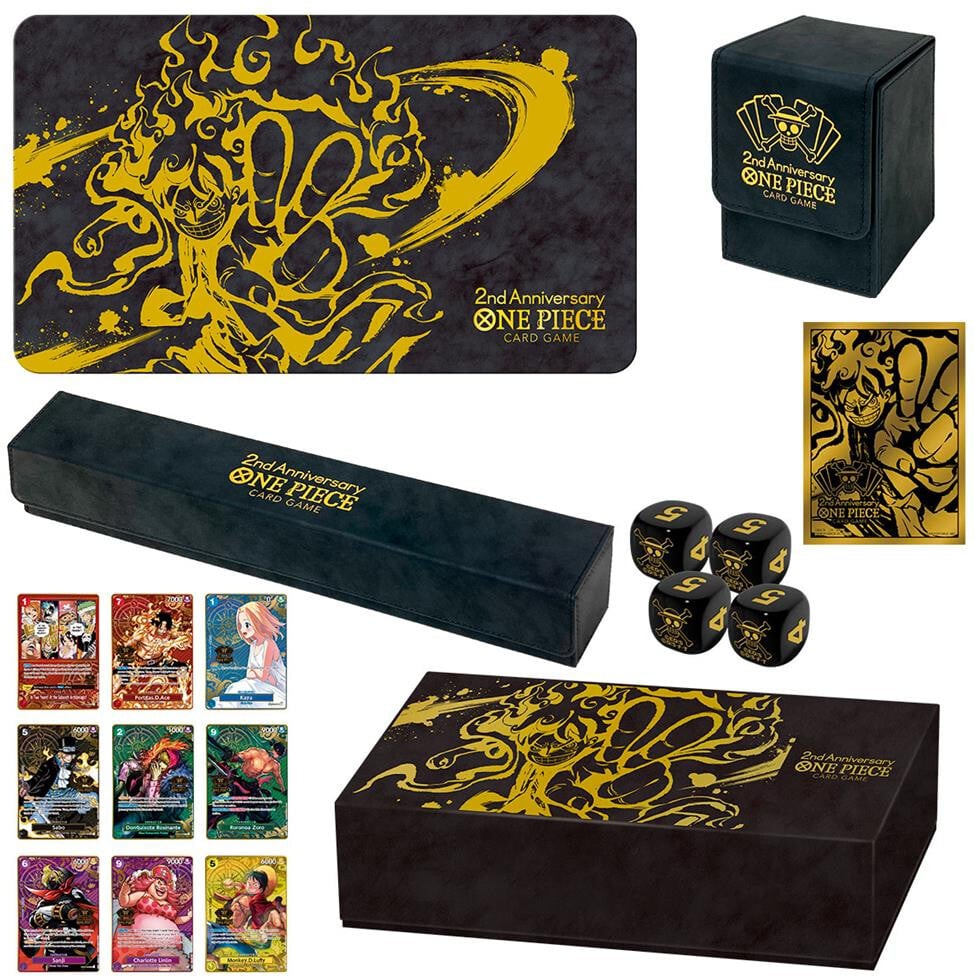 One Piece Japanese 2nd Anniversary Set (English Version)