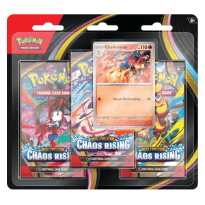 Pokémon Mega Evolution Chaos Rising: Charmeleon 3-Pack Blister